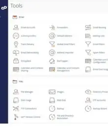 cPanel preview