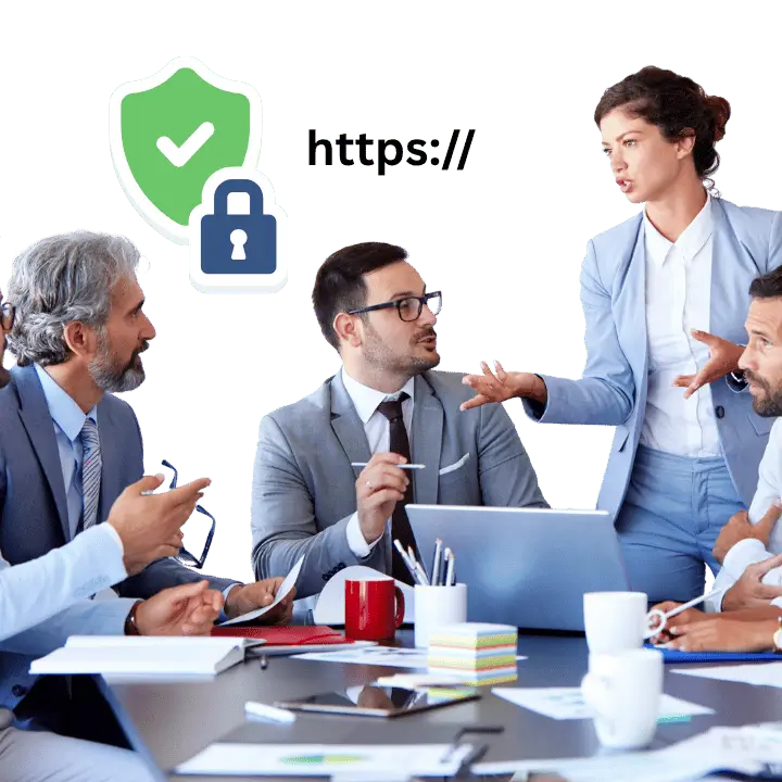 SSL security shield with padlock — protect your website